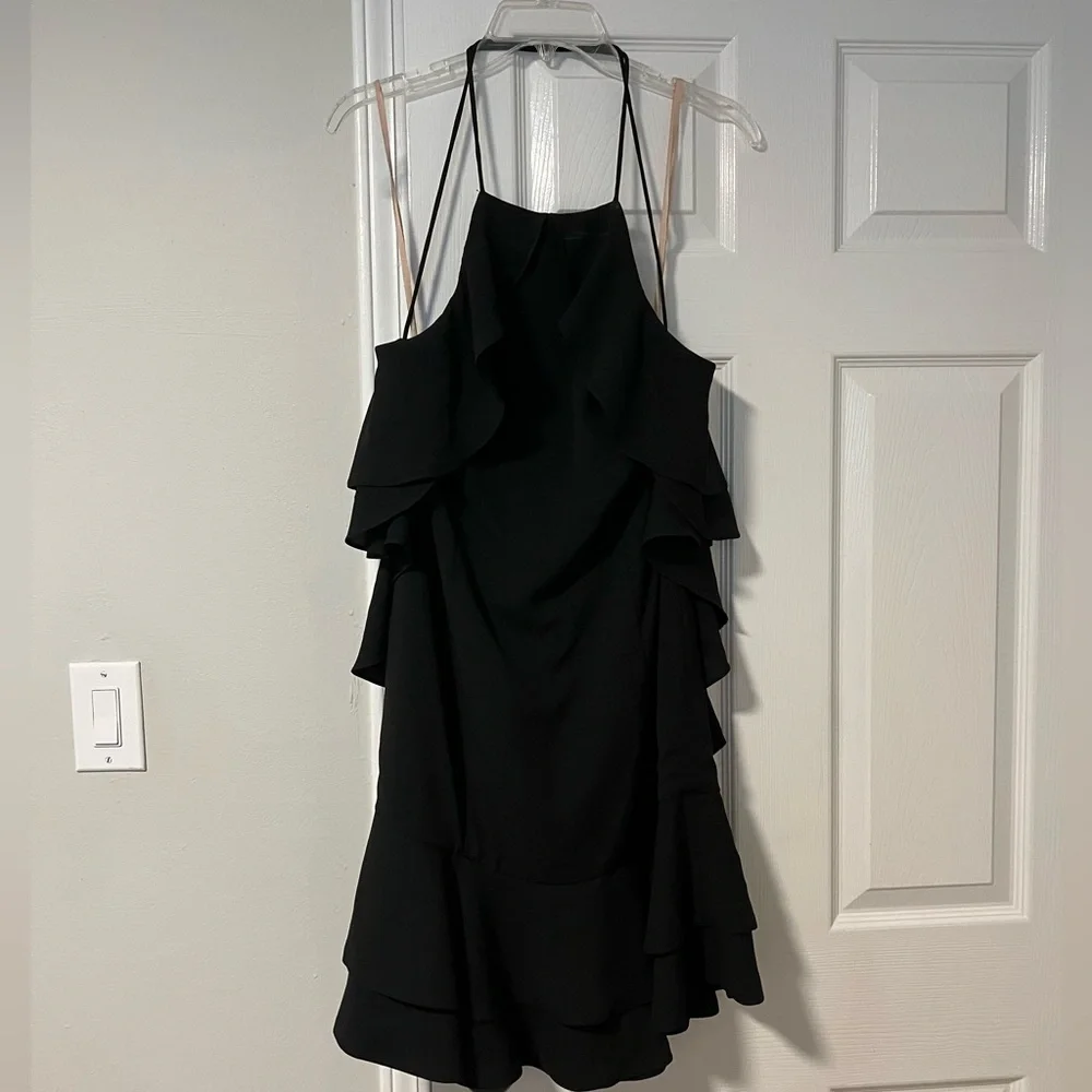 Fame & Partners black Margaux Dress size 12 - Picture 3 of 5